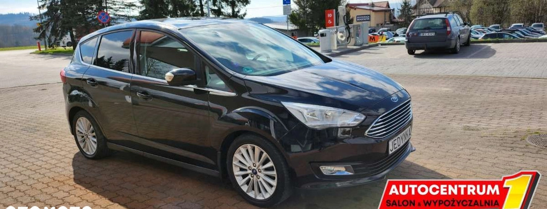 Ford C-MAX cena 36900 przebieg: 187000, rok produkcji 2016 z Pieniężno małe 742